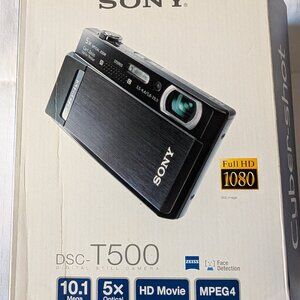 sony cybershot dsc t500 digital camera